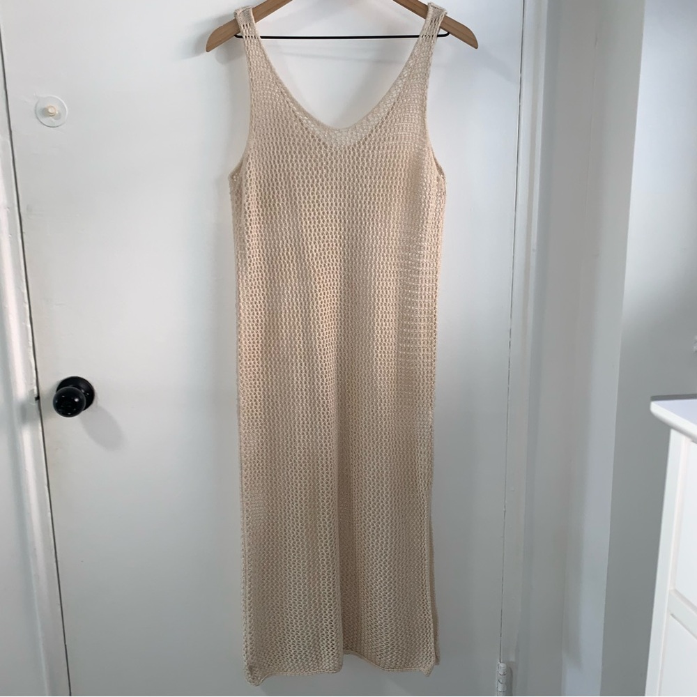 Gorgeous Beige Knit Boho‎ Dress Size Medium
#Boho #Knit #summer dress